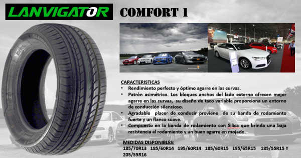 165/80R13 83T COMFORT I LANVIGATOR